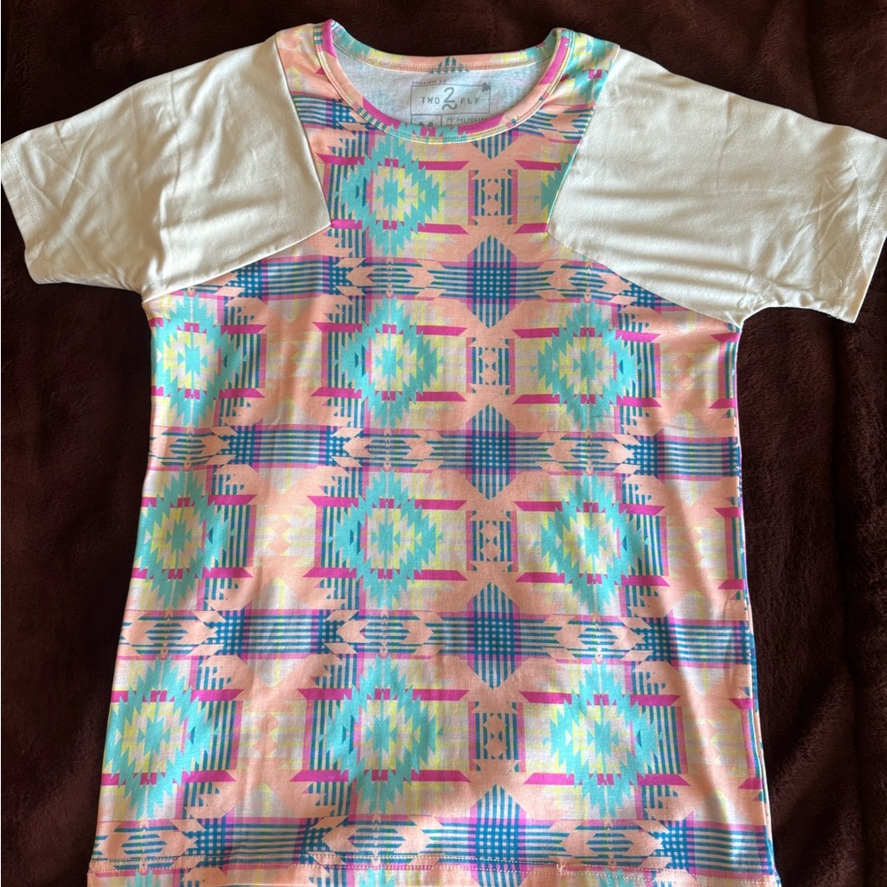 Trendy Geometric Print Women's Blouse